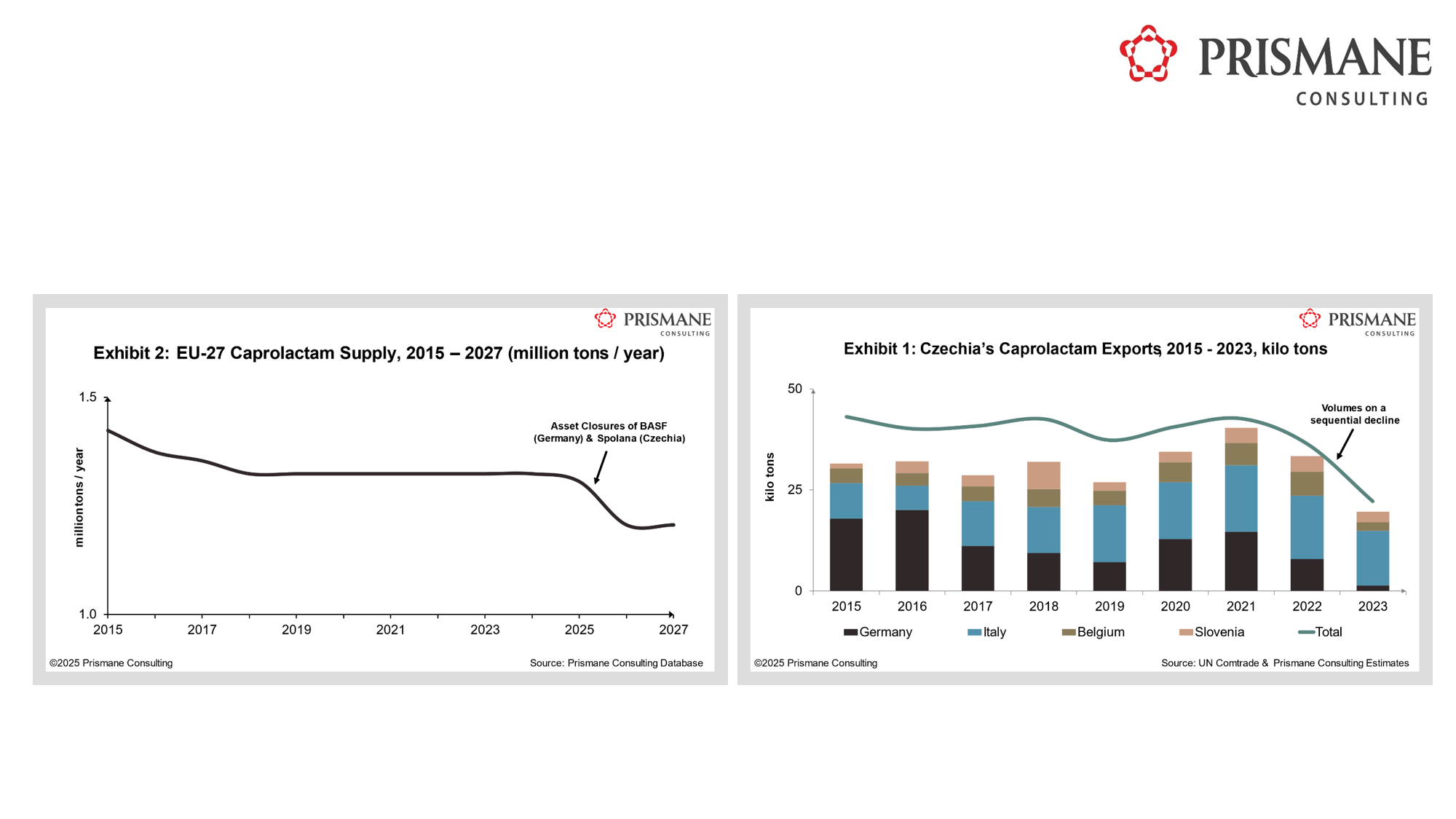 Caprolactam Production Cut in EU as Industry Restructuring Continues